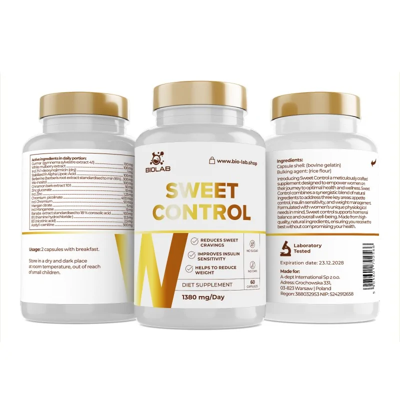 Sweet Control 1380mg/60kaps