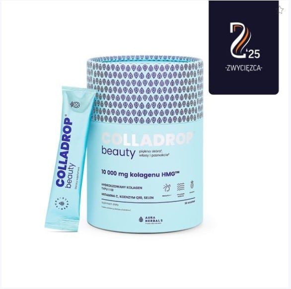 Colladrop Beauty, kolagen HMG 10000 mg, ananas, saszetki 30 szt.