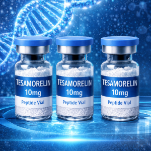 Tesamorelin 30mg (10mg x3) + woda bakteriostatyczna – Wyraźna redukcja tkanki tłuszczowej (szczególnie brzuch)