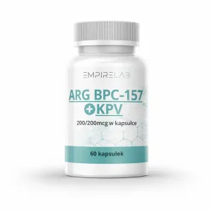 BPC-157 ARG + KPV 400mcg/60kap – zestaw x3 opakowania