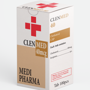 Clenbuterol CLENMED 40 40mg 100tab MEDIPHARMA