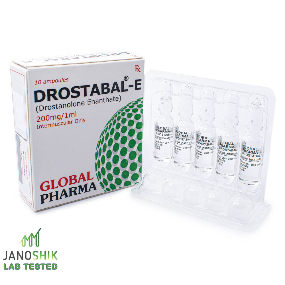 Drostanolone Enanthate DROSTABAL-E 200mg 10x1ml Global Pharma - obrazek 2