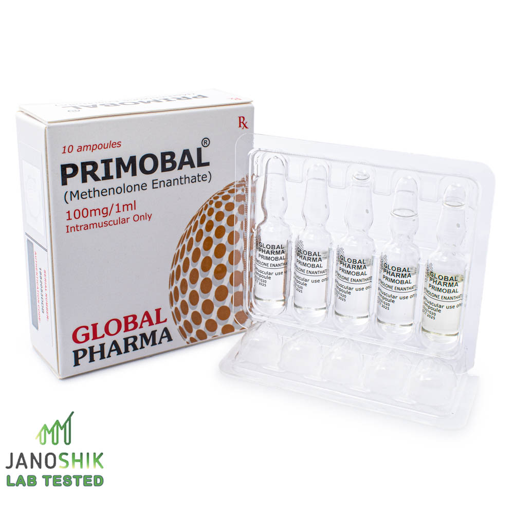 Methenolone Enanthate 100mg 10x1ml Primobolan Global Pharma - obrazek 2