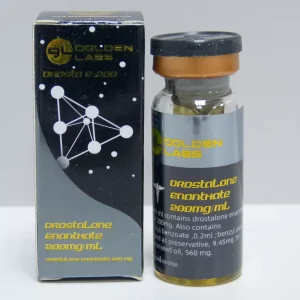Drostanolone Enanthate 200mg 10ml Golden Labs / Masteron