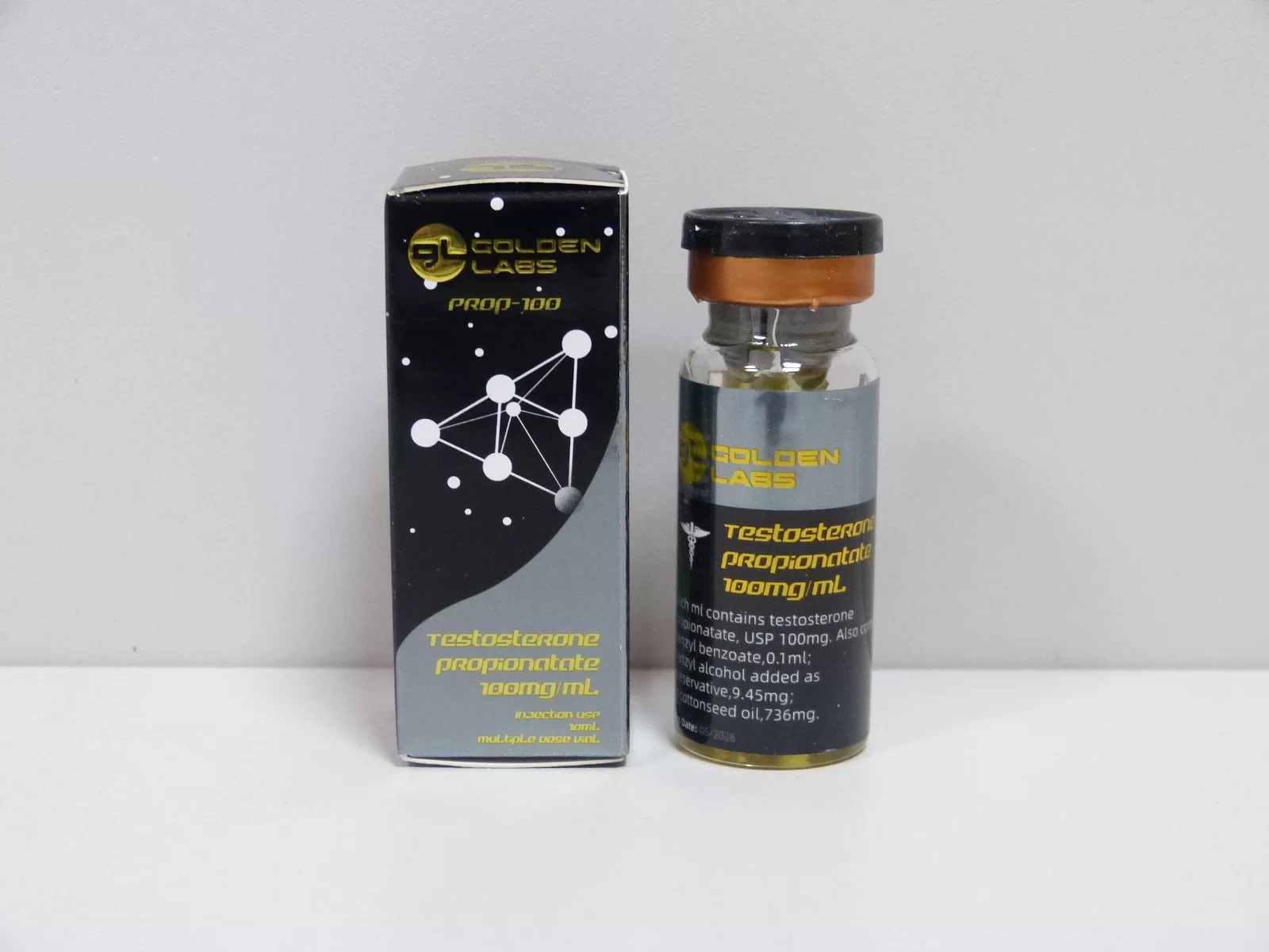 Testosterone Propionate 100mg 10ml Golden Labs