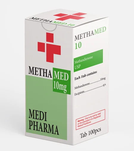Metanabol METHAMED 10 10mg 100tab MEDIPHARMA - obrazek 3