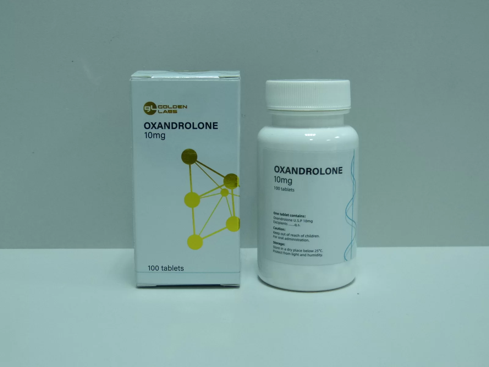 Oxandrolone 10mg 100tab Golden Labs