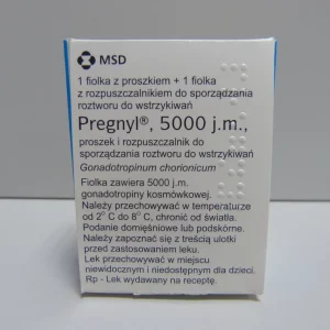 Pregnyl 5000 i.u. HCG MSD