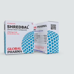 SHREDBAL 250mg 10x1ml Global Pharma