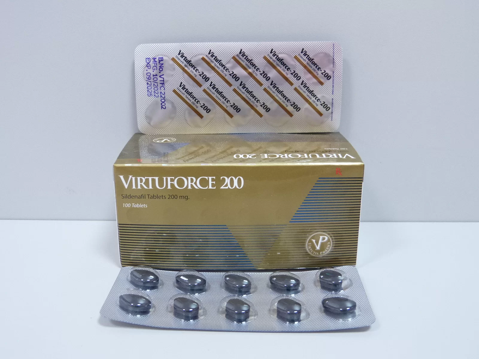 Virtuforce 200 Sildenafil 200mg 10tab Virtutis Pharma