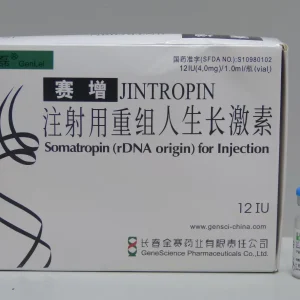 Somatropin 10×12 IU Jintropin Hormon wzrostu