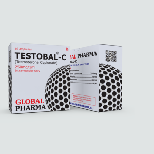Testosterone Cypionate TESTOBAL-C  250mg 10x1ml Global Pharma