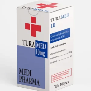 Alternative view of Turanabol TURAMED 10 10mg 100tab MEDIPHARMA