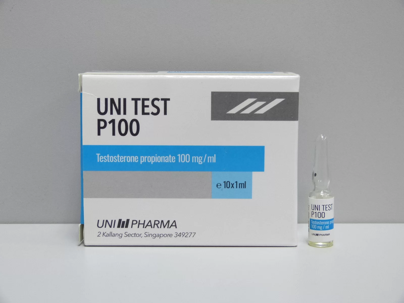 Testosterone Propionate 100mg 10x1ml Uni Pharma