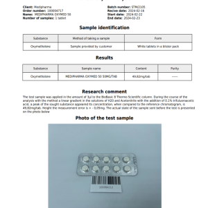 Alternative view of Anapolon Oxymed 50 50mg 100tab MEDIPHARMA