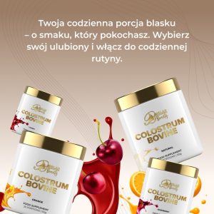 Alternative view of Colostrum Wołowe 60% IgG, 50g (25 porcji)