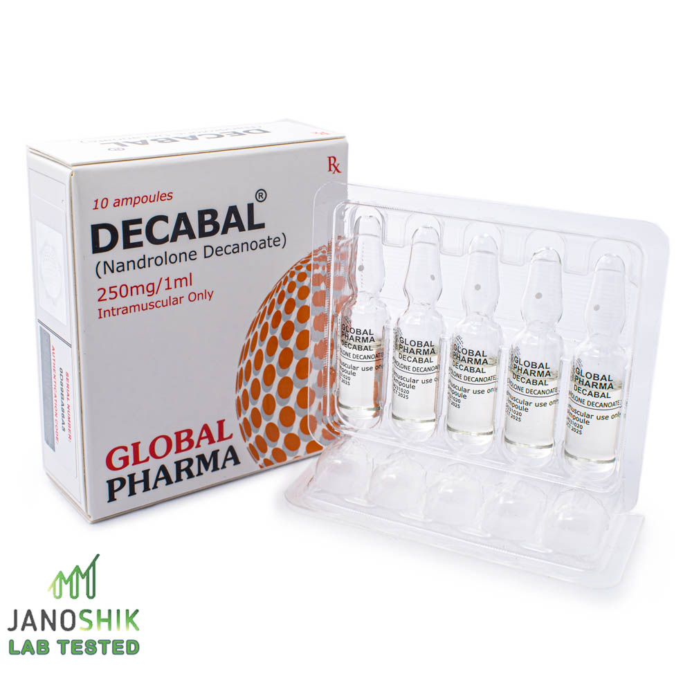 Nandrolone Decanoate DECABAL 250mg 10x1ml Global Pharma - obrazek 2