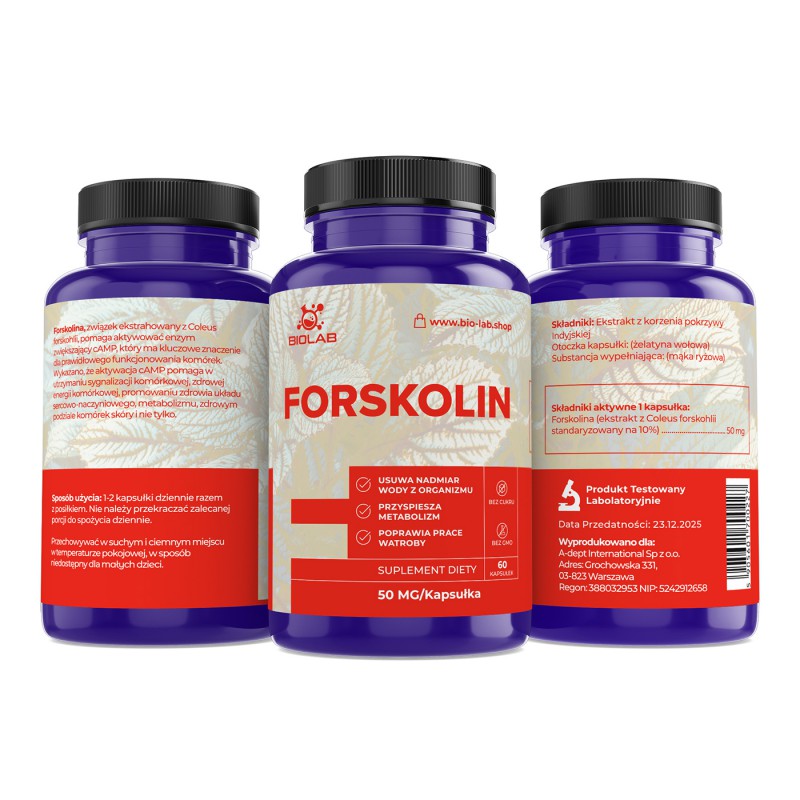 FORSKOLIN 50mg/caps