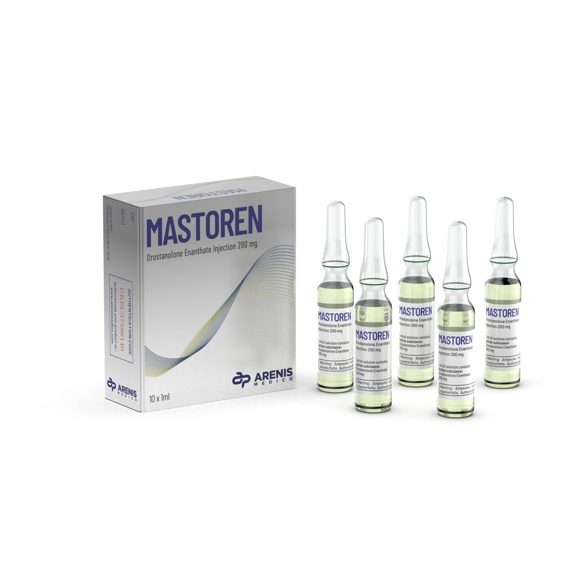 Drostanolone Enanthate 10x1ml Mastoren Arenis Medico