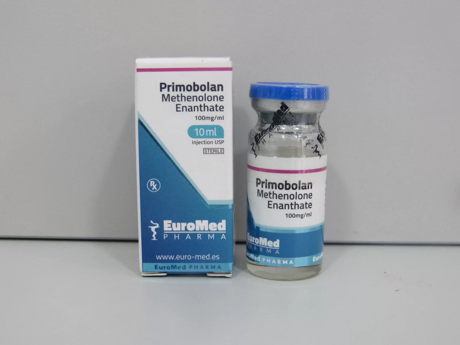 Methenolone Enanthate 100mg 10ml Primobolan EuroMed Pharma