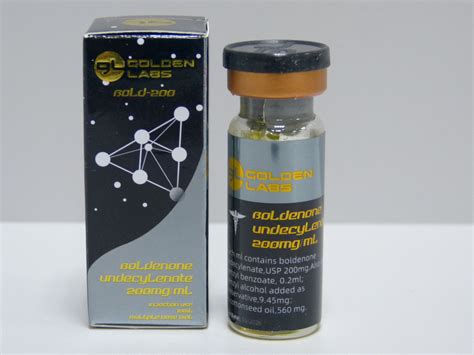 Boldenon Undecylenate 200mg 10ml Golden Labs